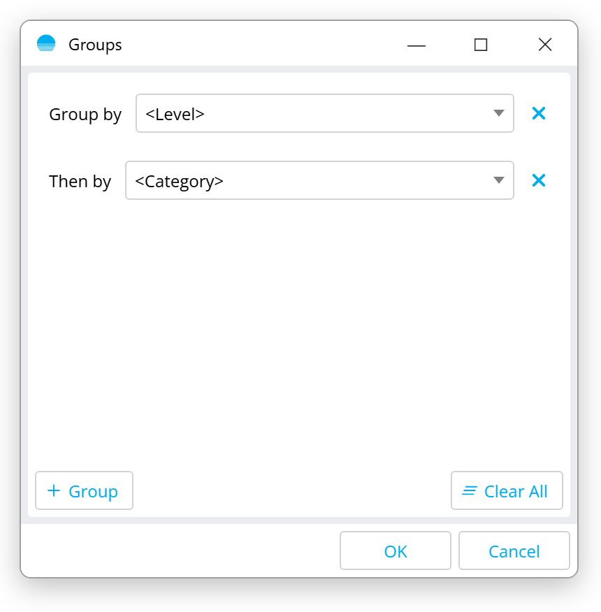 Schedule groups